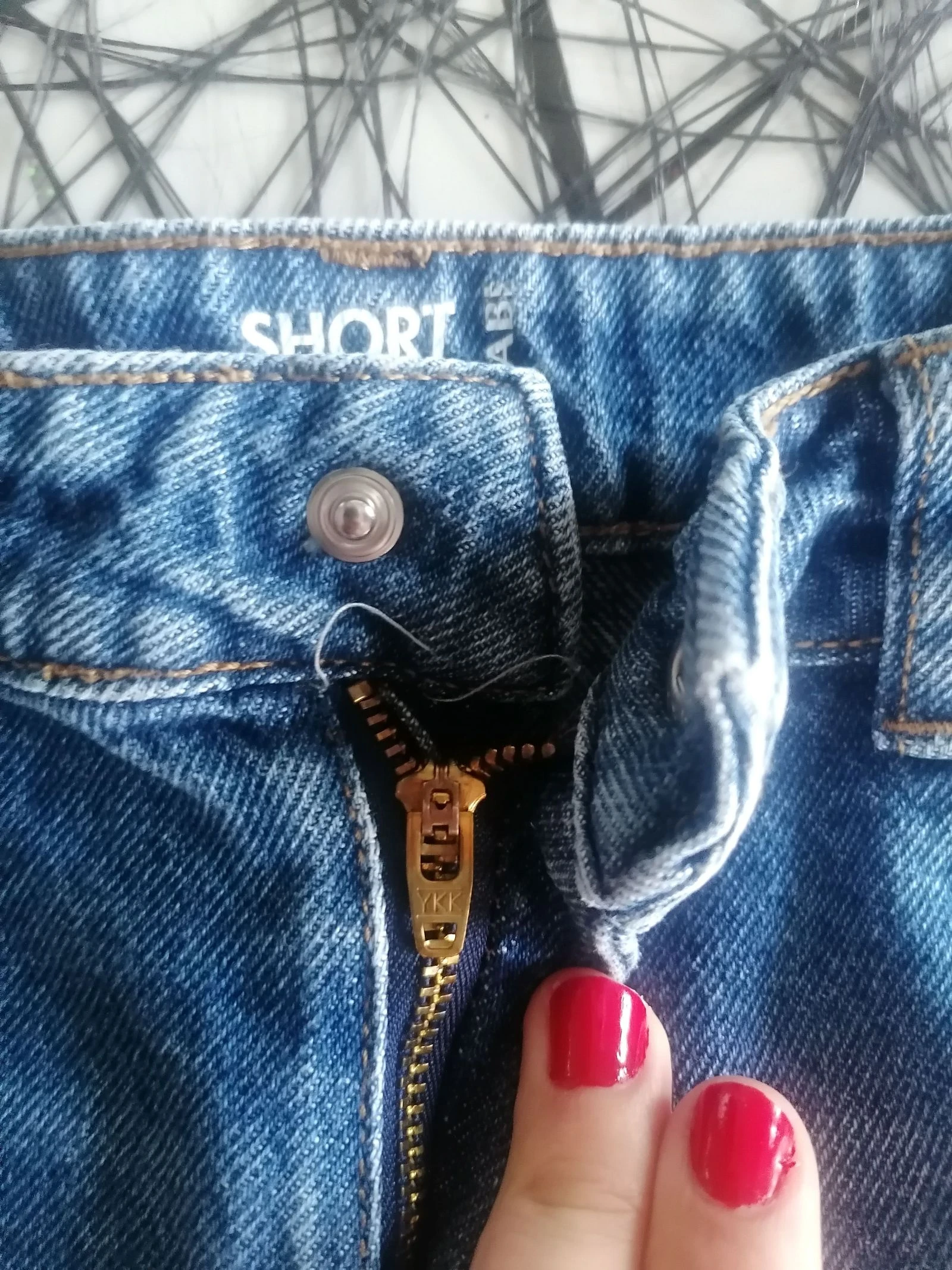 Lot of 2 denim shorts Size 10 years girl 👧🏻 – photo 8
